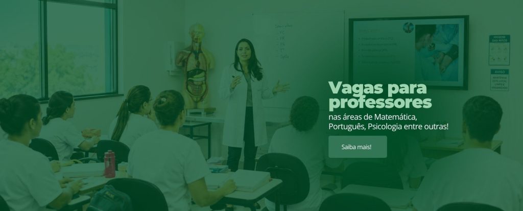 Ludovica abre vagas para professores do Curso Técnico em Enfermagem